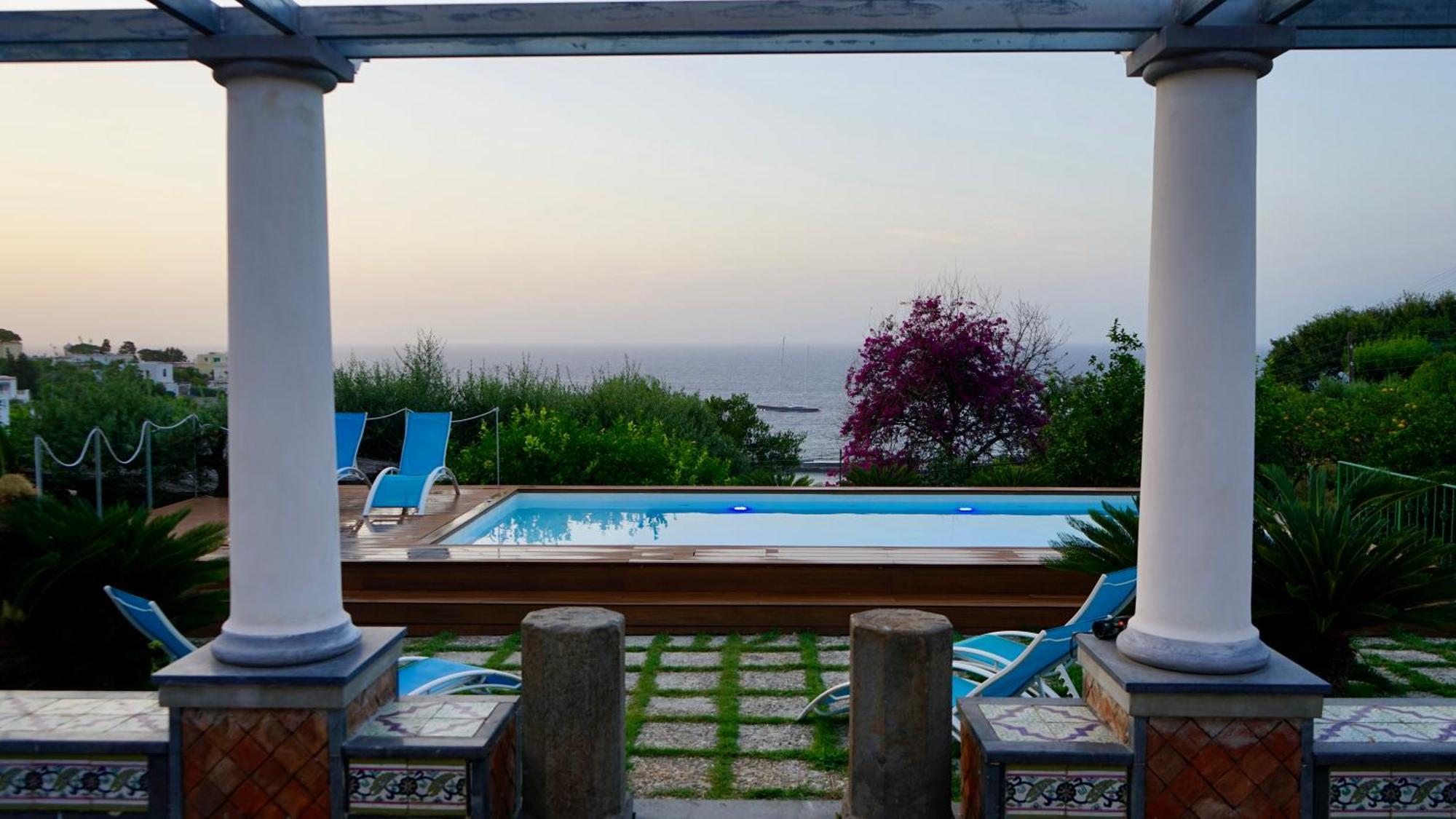 Villa Amalu Capri Piscina E Giardino Zewnętrze zdjęcie