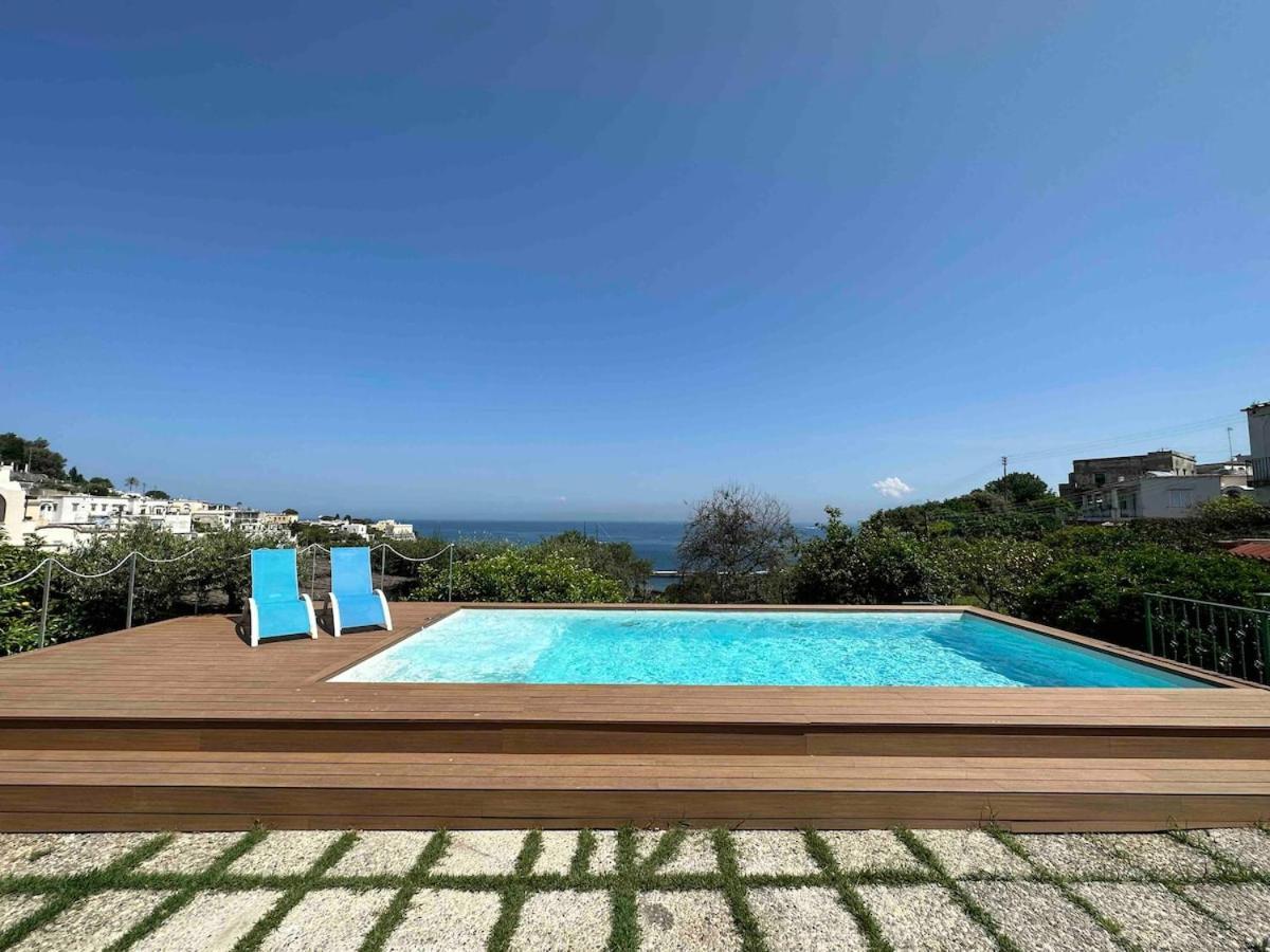 Villa Amalu Capri Piscina E Giardino Zewnętrze zdjęcie
