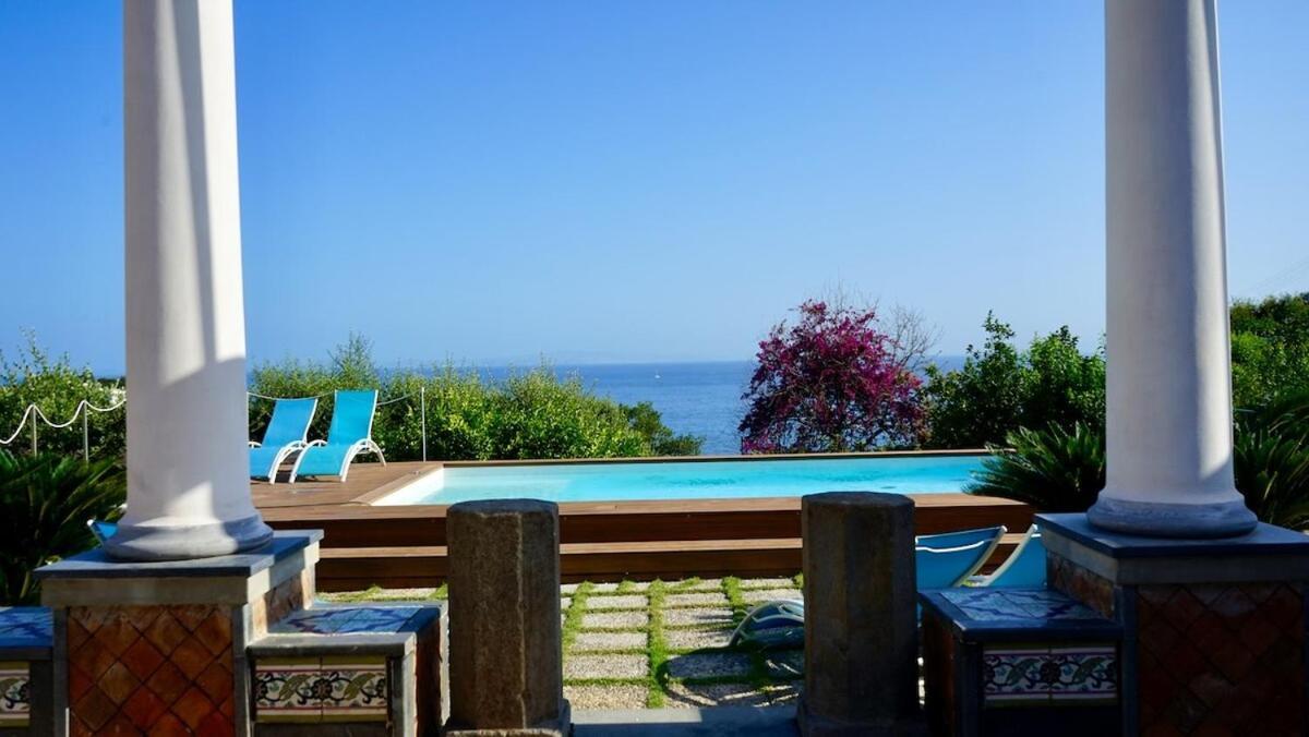 Villa Amalu Capri Piscina E Giardino Zewnętrze zdjęcie