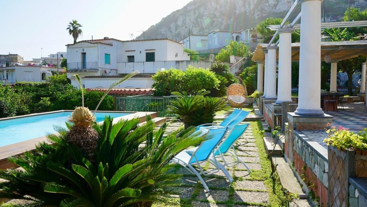 Villa Amalu Capri Piscina E Giardino Zewnętrze zdjęcie