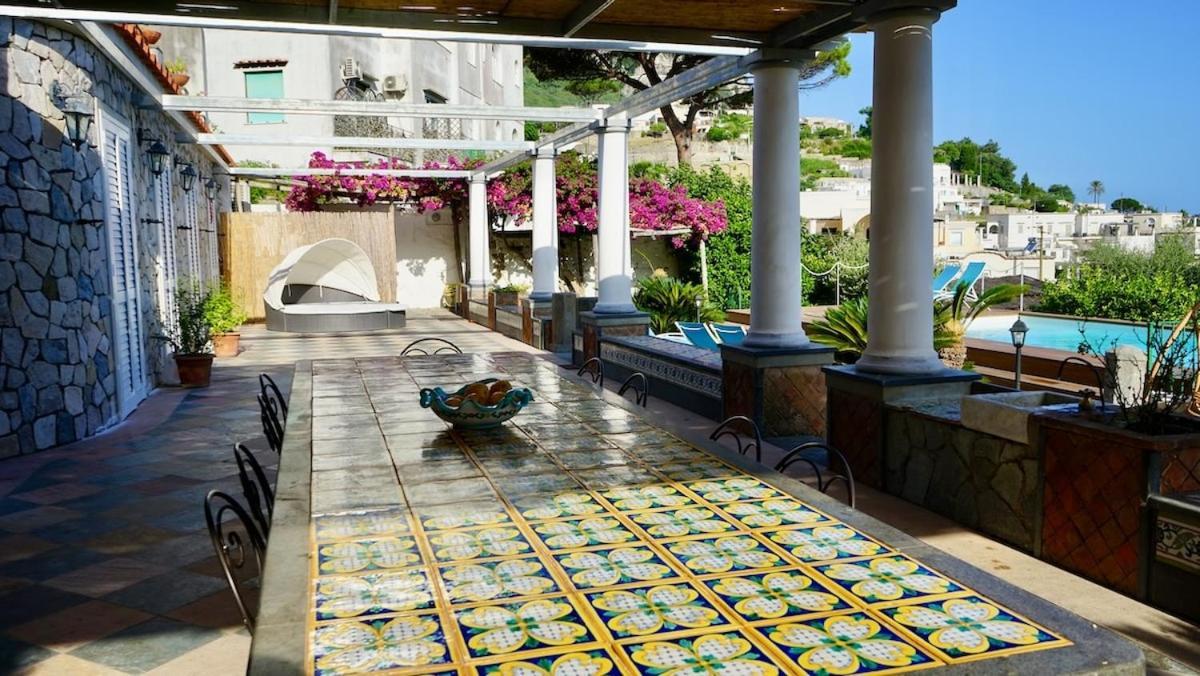 Villa Amalu Capri Piscina E Giardino Zewnętrze zdjęcie