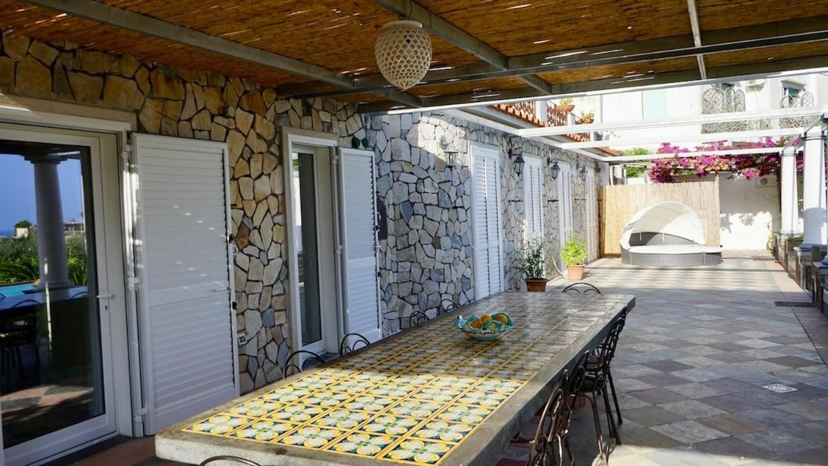 Villa Amalu Capri Piscina E Giardino Zewnętrze zdjęcie
