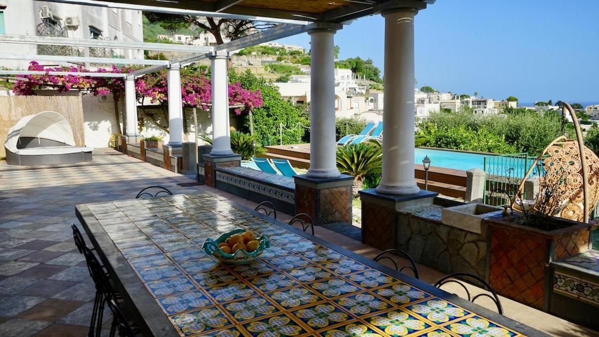 Villa Amalu Capri Piscina E Giardino Zewnętrze zdjęcie