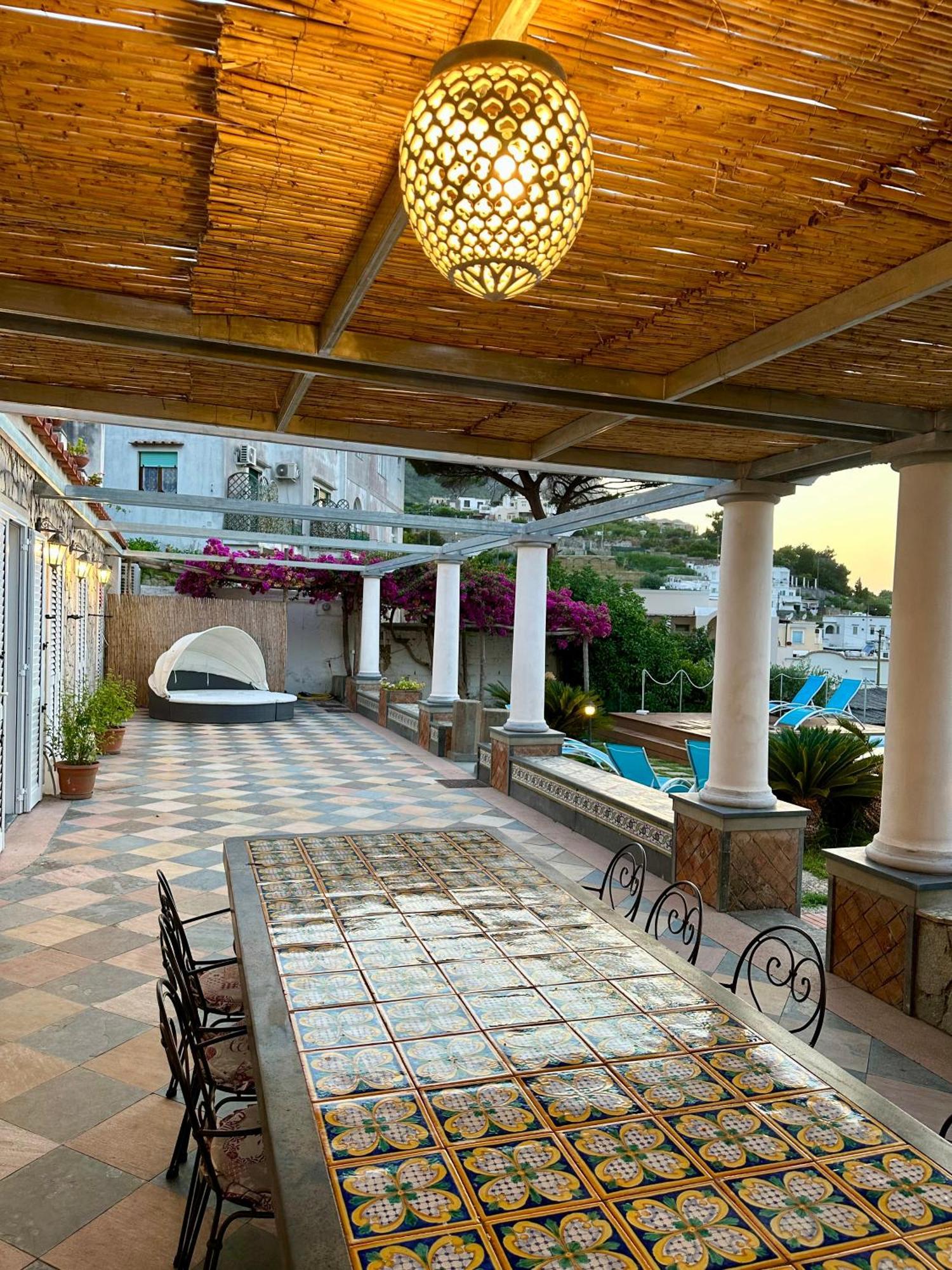 Villa Amalu Capri Piscina E Giardino Zewnętrze zdjęcie
